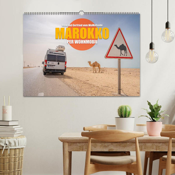 MAROKKO per WOHNMOBIL (CALVENDO Wandkalender 2025)