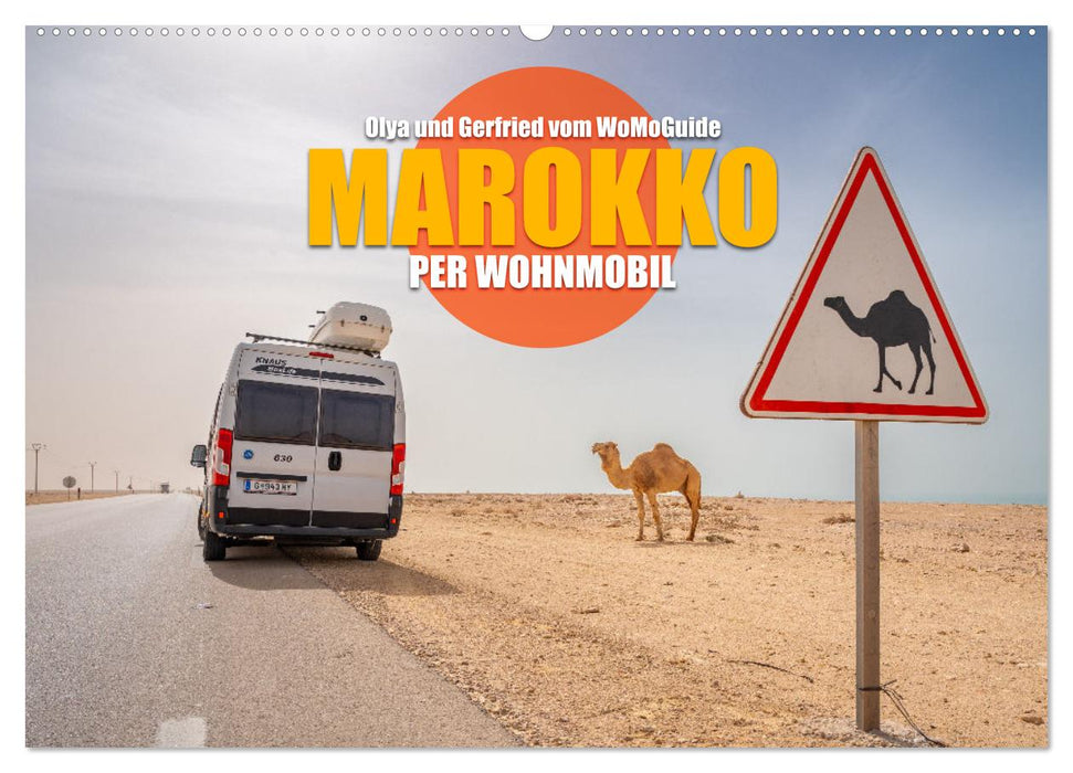 MAROKKO per WOHNMOBIL (CALVENDO Wandkalender 2025)