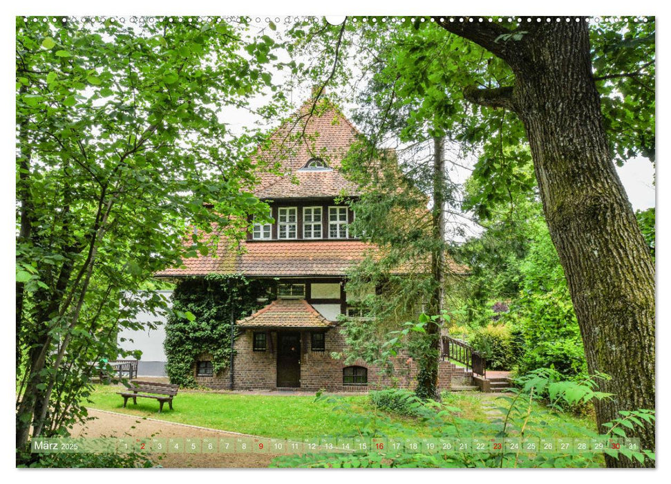 Die Villenkolonie in Buchschlag (CALVENDO Wandkalender 2025)