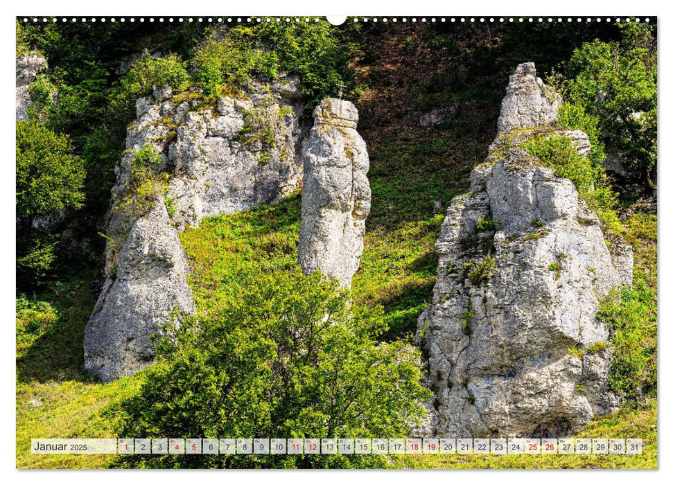 Unterwegs im Großen Lautertal (CALVENDO Wandkalender 2025)