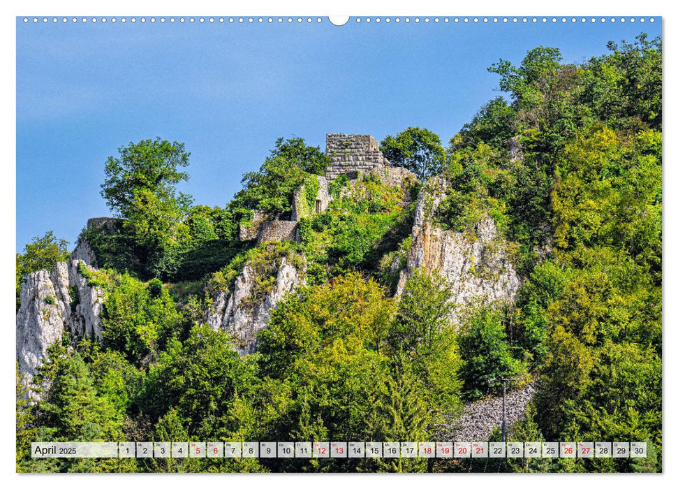 Unterwegs im Großen Lautertal (CALVENDO Wandkalender 2025)