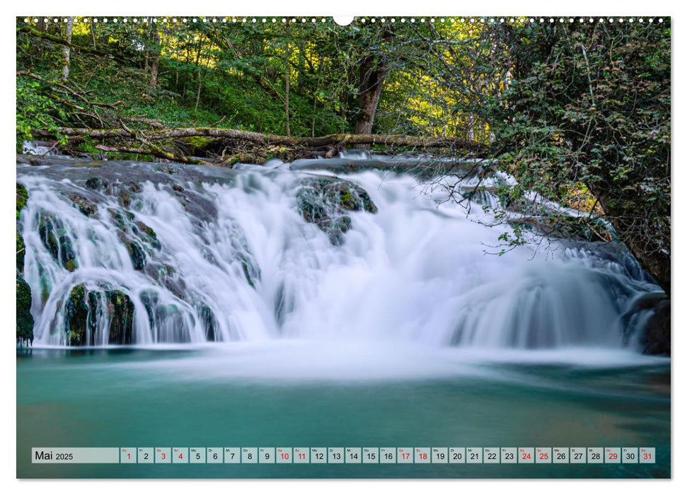 Unterwegs im Großen Lautertal (CALVENDO Wandkalender 2025)