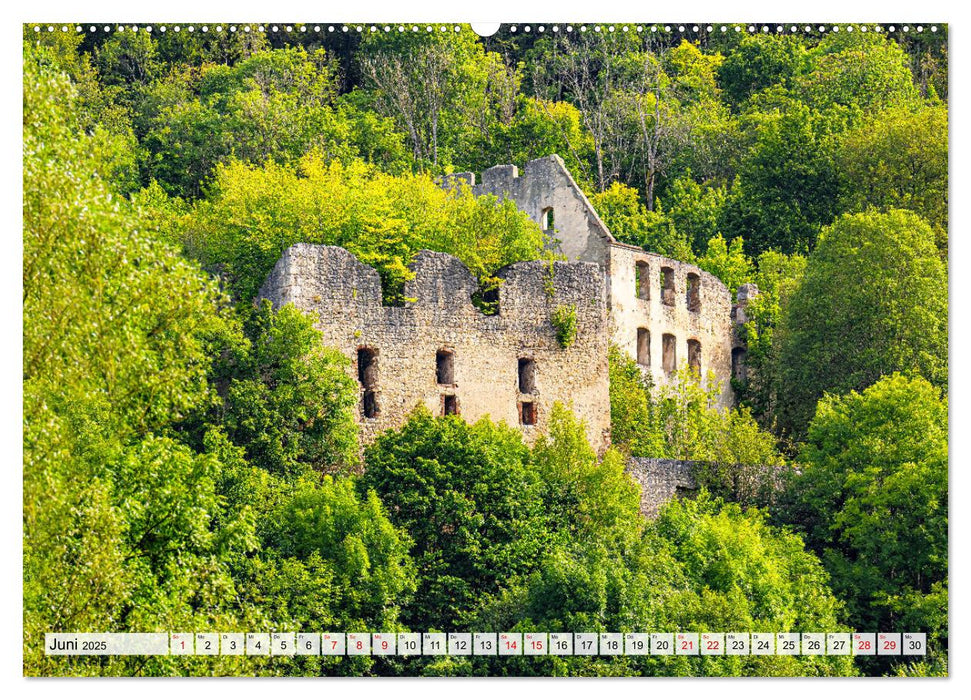 Unterwegs im Großen Lautertal (CALVENDO Wandkalender 2025)