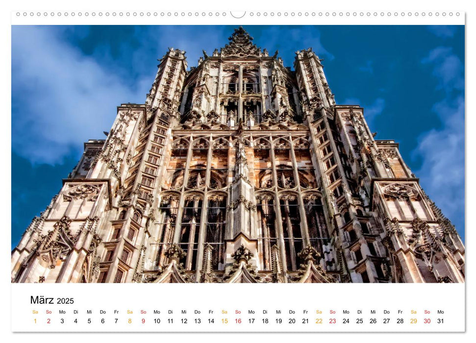 Deutschland - traumhafte Sehenswürdigkeiten (CALVENDO Premium Wandkalender 2025)