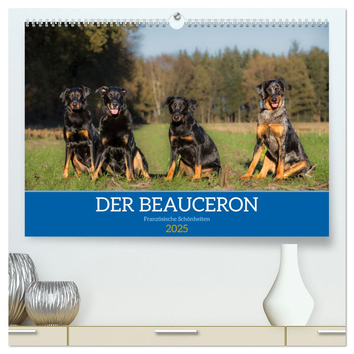 Der Beauceron (CALVENDO Premium Wandkalender 2025)