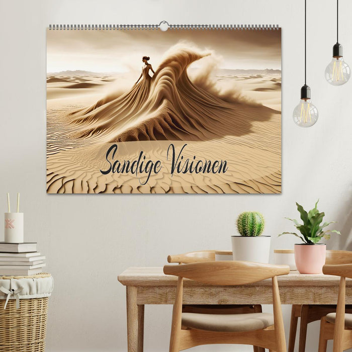 Sandige Visionen (CALVENDO Wandkalender 2025)