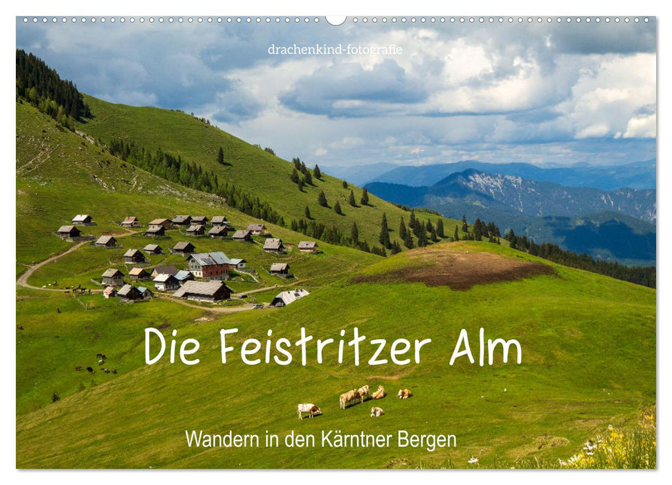 Die Feistritzer Alm - Wandern in den Kärntner Bergen (CALVENDO Wandkalender 2025)