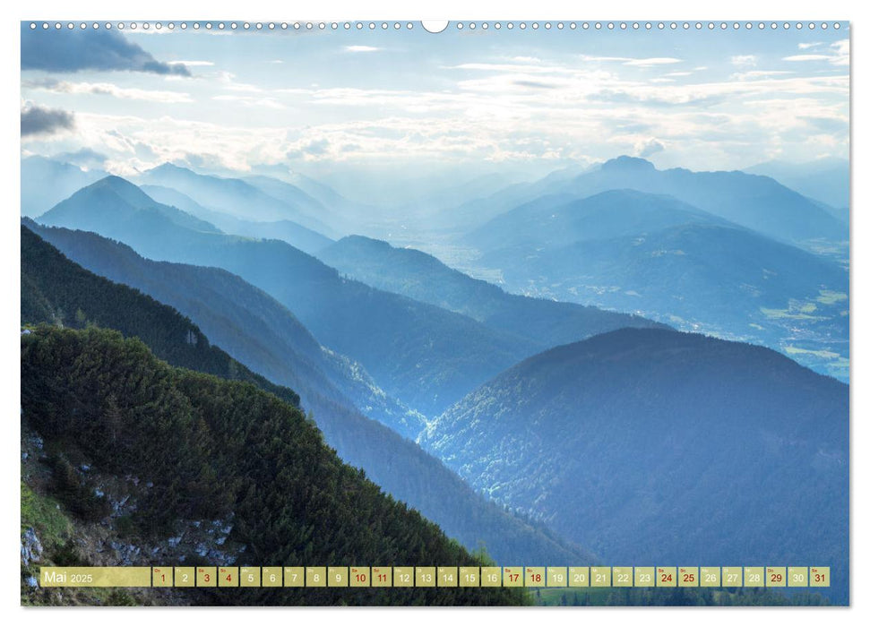 Die Feistritzer Alm - Wandern in den Kärntner Bergen (CALVENDO Wandkalender 2025)