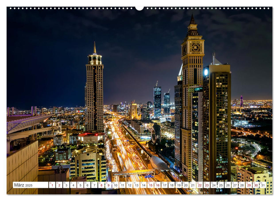 Dubai - Das achte Weltwunder (CALVENDO Wandkalender 2025)