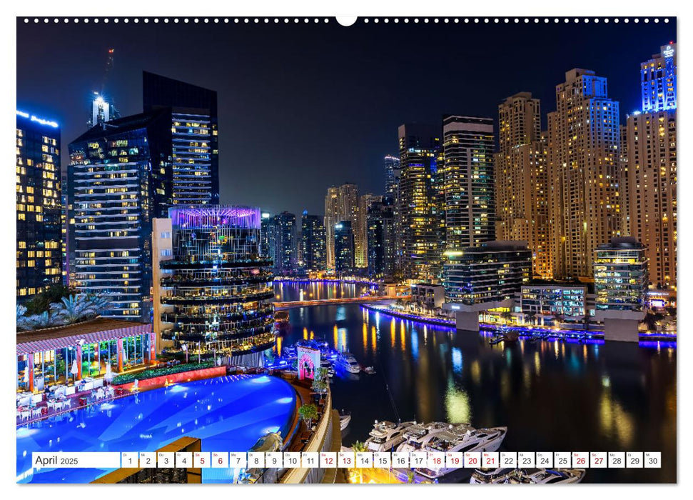 Dubai - Das achte Weltwunder (CALVENDO Wandkalender 2025)