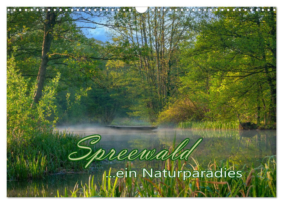 Spreewald - Ein Naturparadies (CALVENDO Wandkalender 2025)