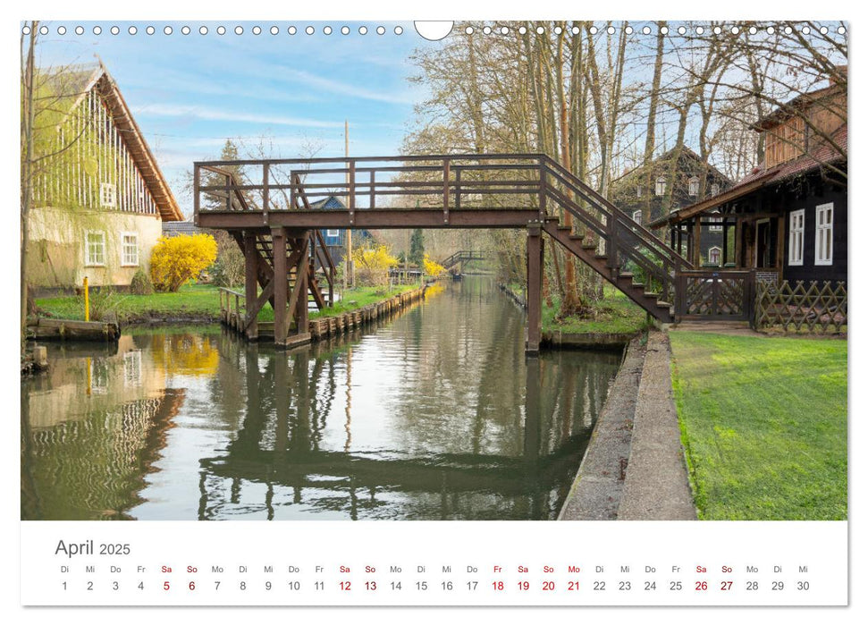 Spreewald - Ein Naturparadies (CALVENDO Wandkalender 2025)