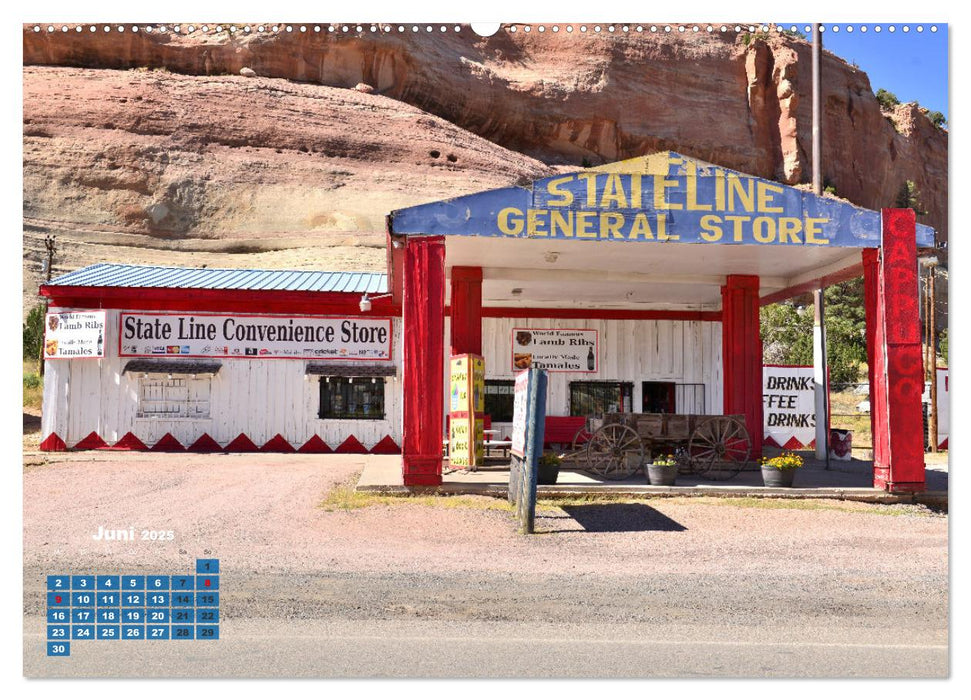 Historic Route 66 - National Scenic Byway (CALVENDO Wandkalender 2025)