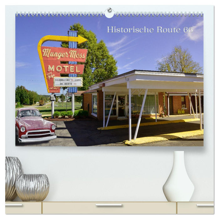 Historic Route 66 - National Scenic Byway (CALVENDO Premium Wandkalender 2025)