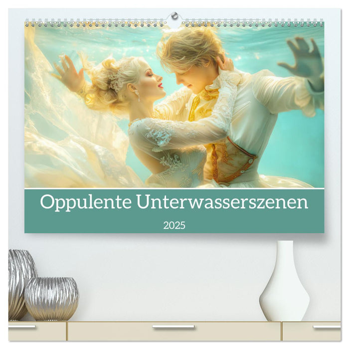 Opulente Unterwasserromanzen (CALVENDO Premium Wandkalender 2025)