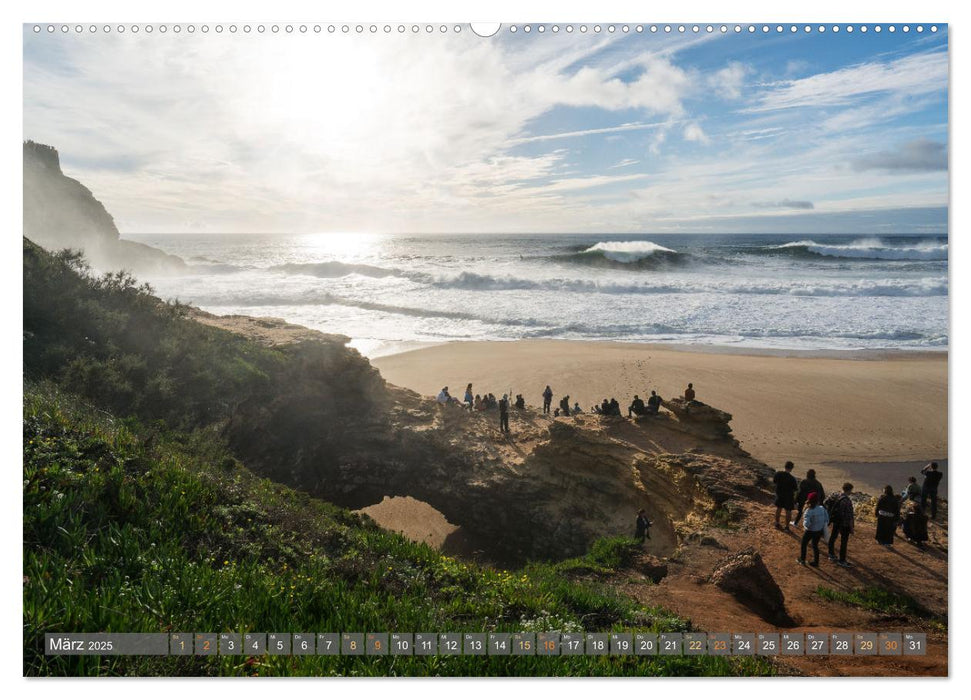 OCEAN POWER - Die Riesenwellen von Nazaré (CALVENDO Wandkalender 2025)