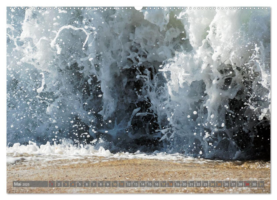 OCEAN POWER - Die Riesenwellen von Nazaré (CALVENDO Wandkalender 2025)