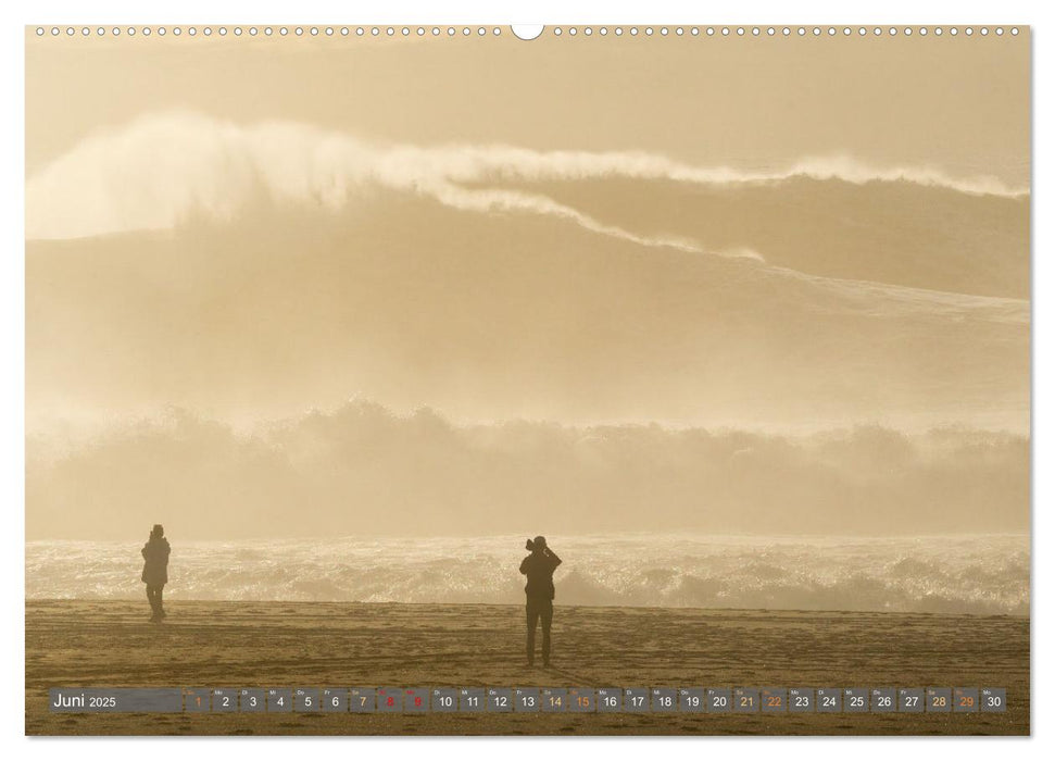 OCEAN POWER - Die Riesenwellen von Nazaré (CALVENDO Wandkalender 2025)