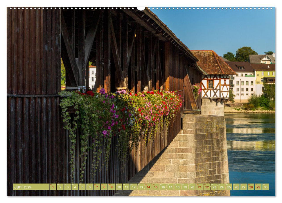 Bad Säckingen - Charmantes Städtchen am Rhein (CALVENDO Wandkalender 2025)