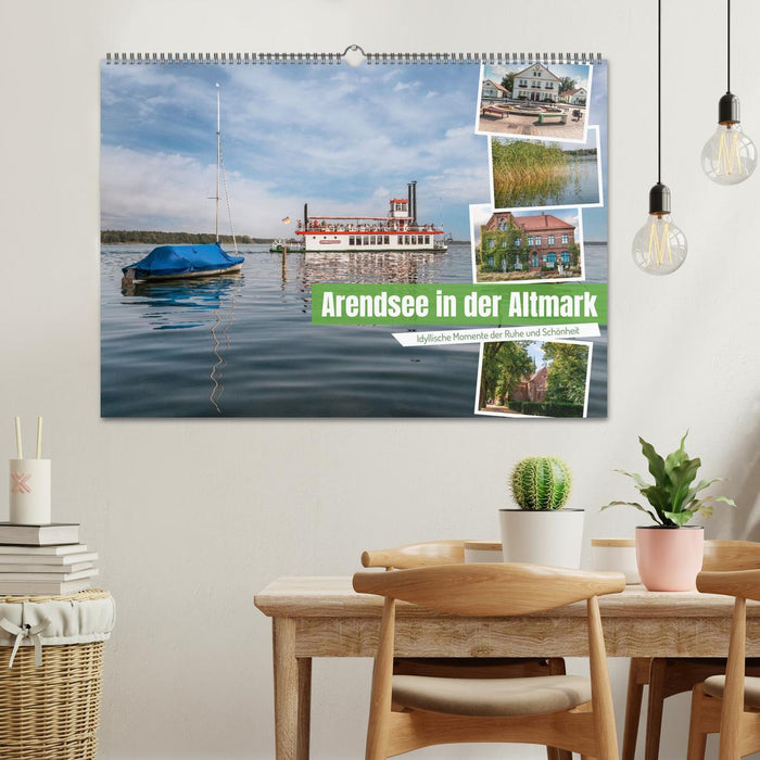 Arendsee in der Altmark (CALVENDO Wandkalender 2025)