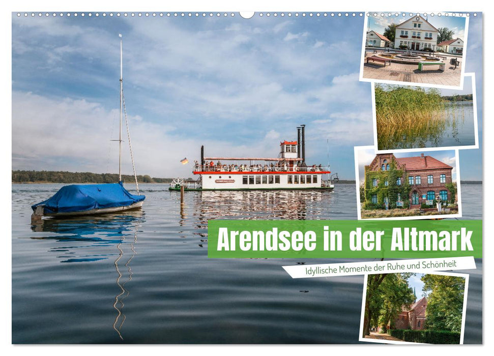 Arendsee in der Altmark (CALVENDO Wandkalender 2025)