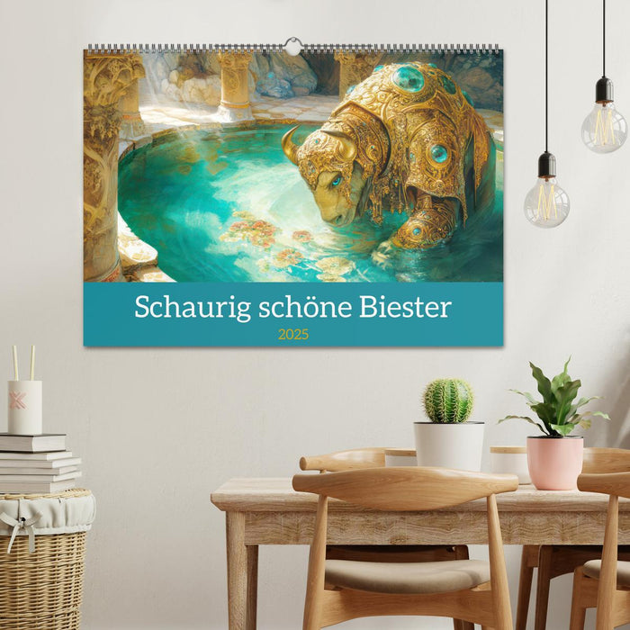 Schaurig schöne Biester (CALVENDO Wandkalender 2025)