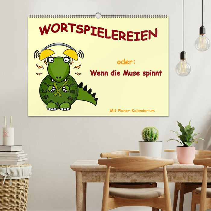 Wortspielereien (CALVENDO Wandkalender 2025)