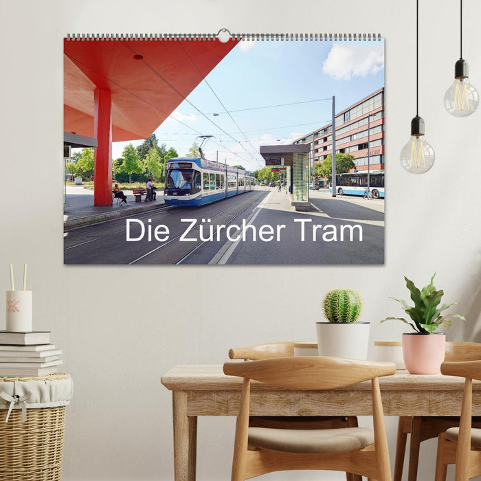 Die Zürcher Tram (CALVENDO Wandkalender 2025)