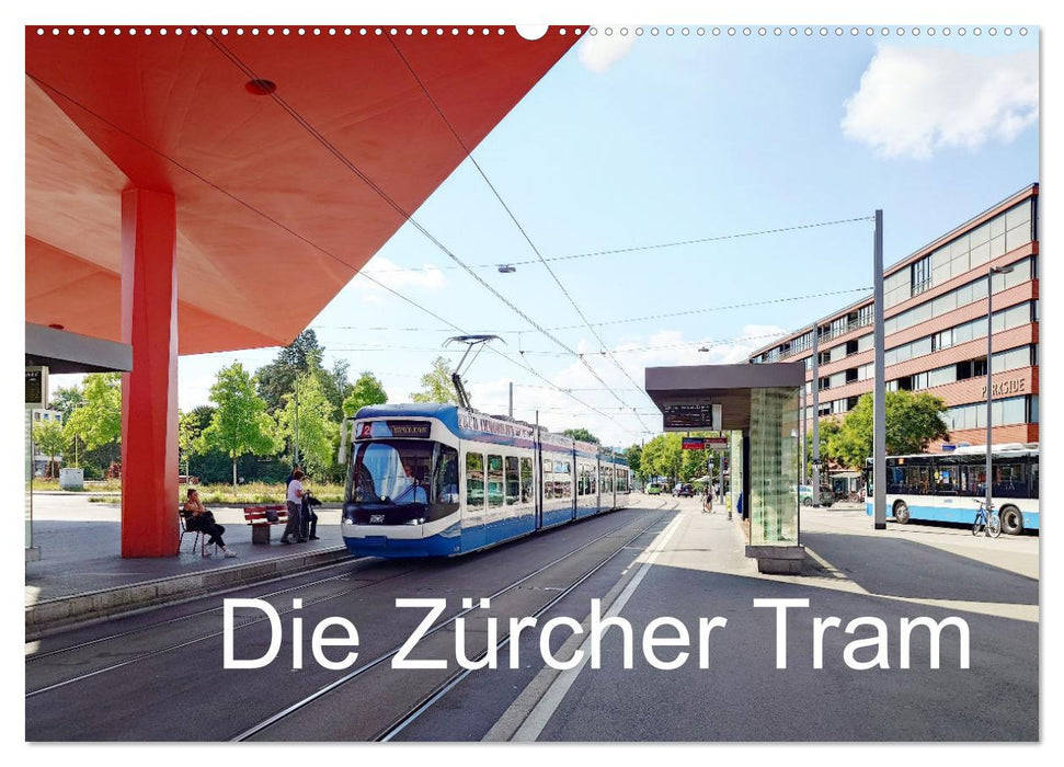 Die Zürcher Tram (CALVENDO Wandkalender 2025)