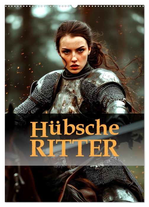 Hübsche Ritter (CALVENDO Wandkalender 2025)