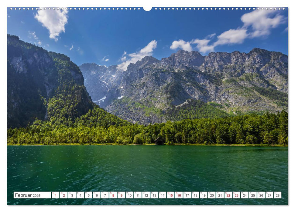 Bayern - Seen, Berge, Landschaft (CALVENDO Premium Wandkalender 2025)