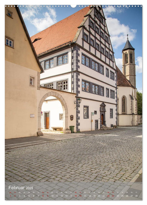 Rothenburg und Umgebung (CALVENDO Wandkalender 2025)