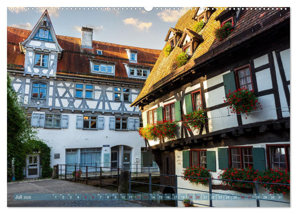 Die Fischerstadt - Ein mittelalterliches Stadtviertel in Ulm (CALVENDO Premium Wandkalender 2025)