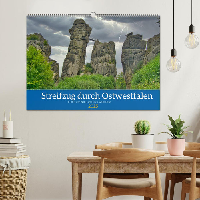 Streifzug durch Ostwestfalen (CALVENDO Wandkalender 2025)