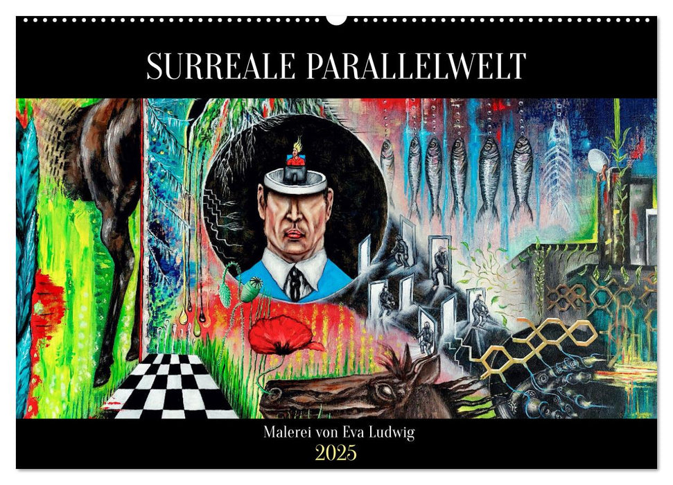 Surreale Parallelwelt (CALVENDO Wandkalender 2025)