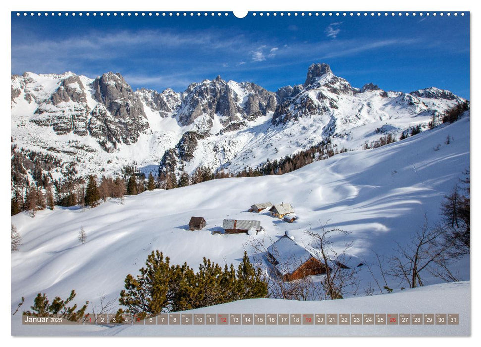 Annaberg und Lungötz (CALVENDO Premium Wandkalender 2025)