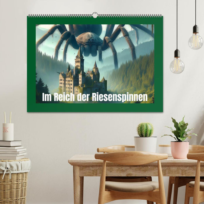 Im Reich der Riesenspinnen (CALVENDO Wandkalender 2025)