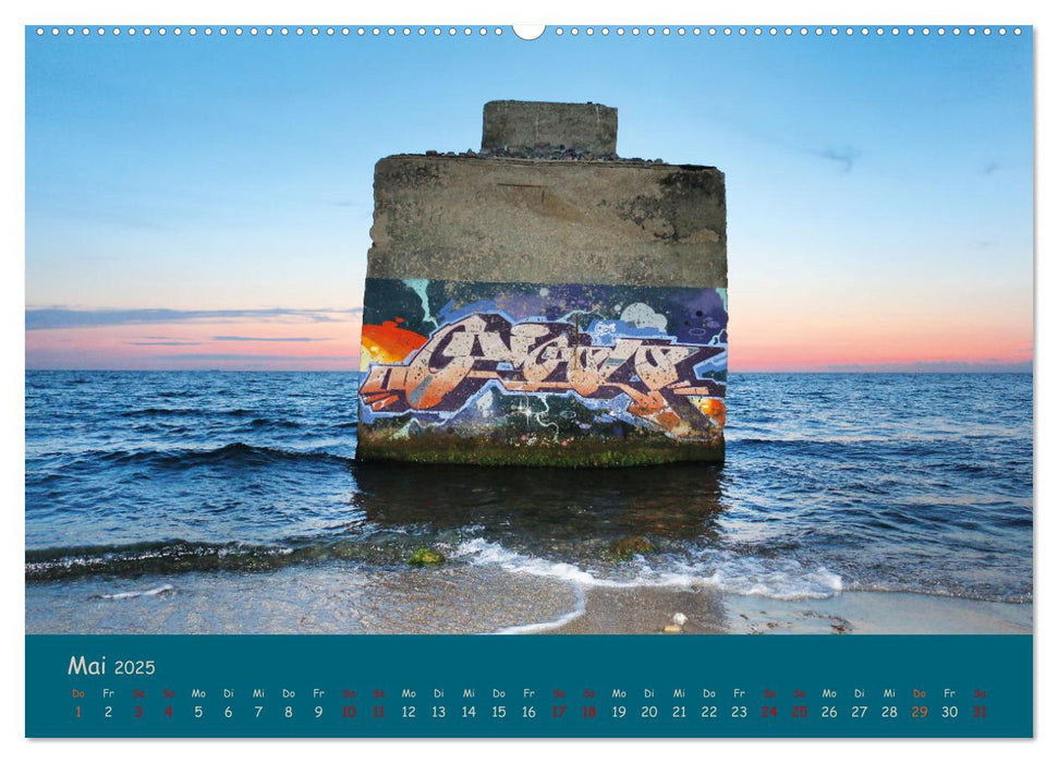 KUNSTORTE (CALVENDO Premium Wandkalender 2025)