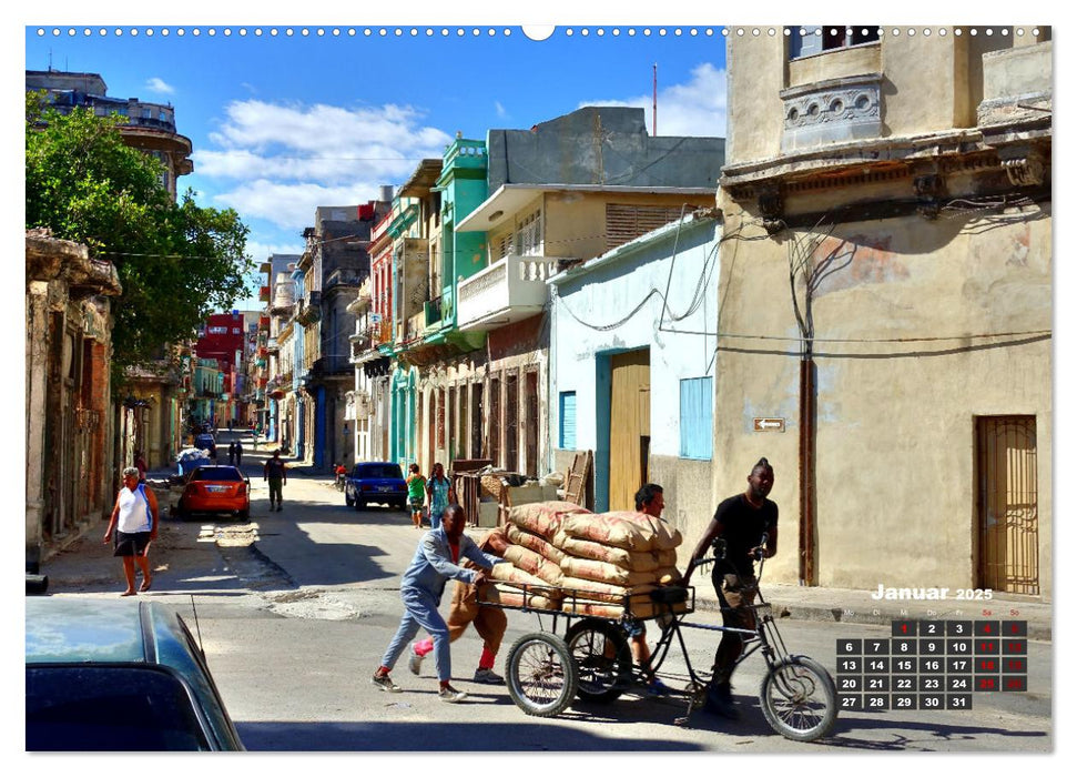 Lastenräder in Havanna (CALVENDO Wandkalender 2025)