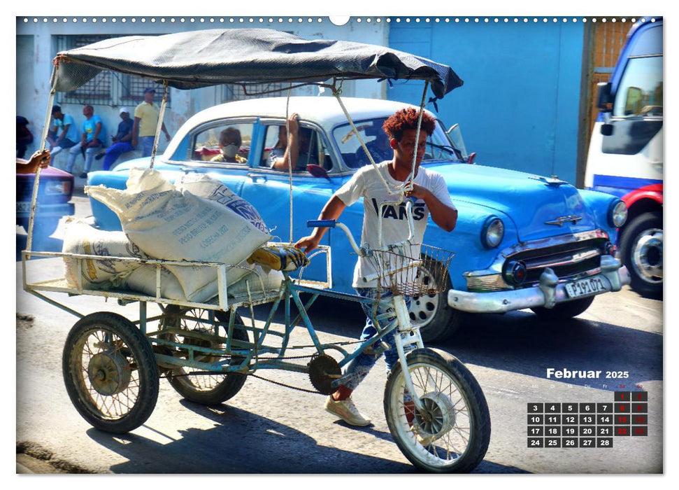 Lastenräder in Havanna (CALVENDO Wandkalender 2025)