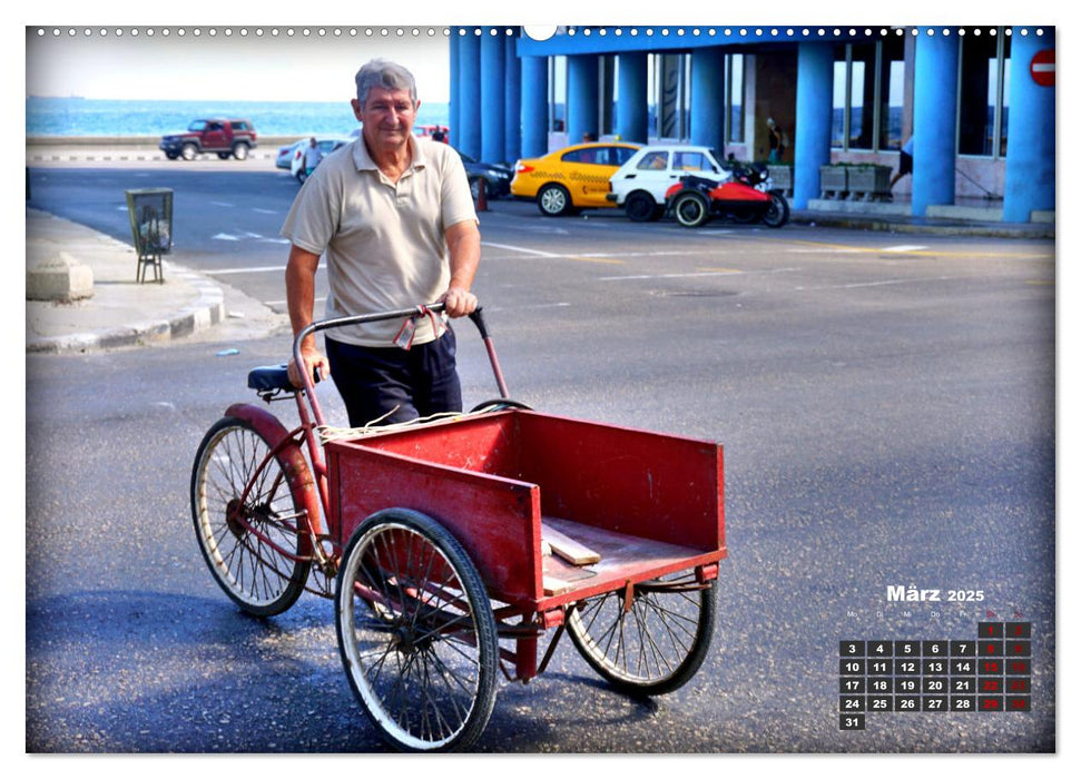 Lastenräder in Havanna (CALVENDO Wandkalender 2025)