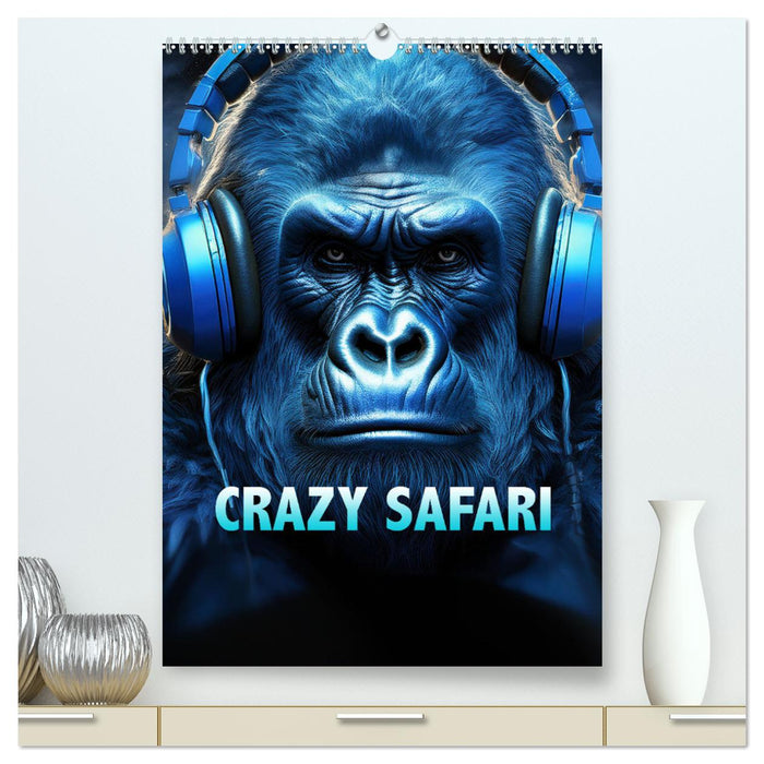 Crazy Safari (CALVENDO Premium Wandkalender 2025)