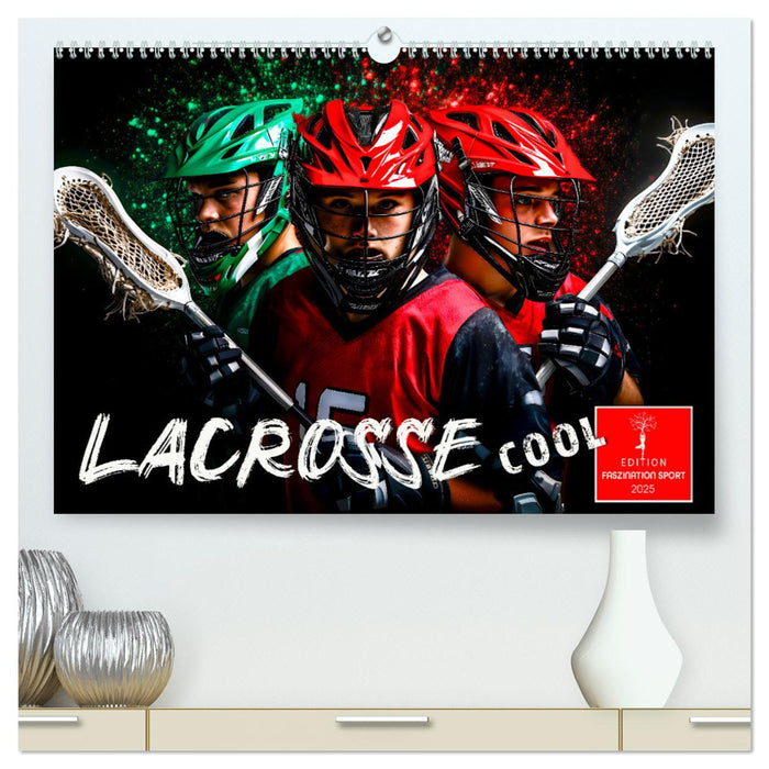 Lacrosse cool (CALVENDO Premium Wandkalender 2025)