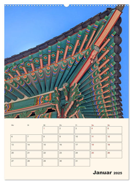 Entdecke Seoul (CALVENDO Wandkalender 2025)