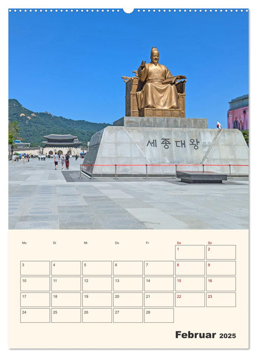 Entdecke Seoul (CALVENDO Wandkalender 2025)