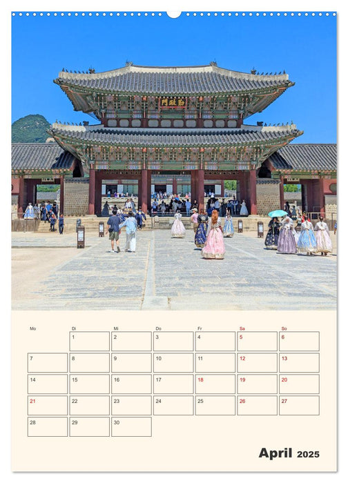 Entdecke Seoul (CALVENDO Wandkalender 2025)