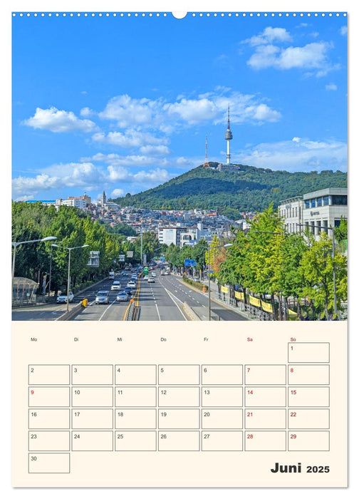 Entdecke Seoul (CALVENDO Wandkalender 2025)