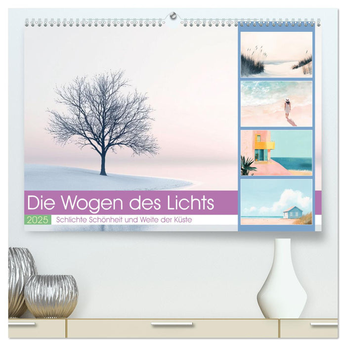 Die Wogen des Lichts (CALVENDO Premium Wandkalender 2025)