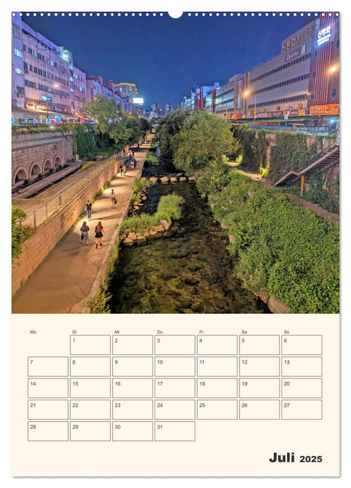 Entdecke Seoul (CALVENDO Premium Wandkalender 2025)