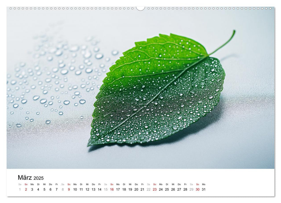 Minimalistische Naturmomente – Ruhe und Schönheit in der Natur (CALVENDO Premium Wandkalender 2025)